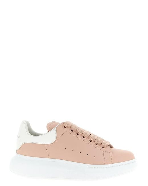 Alexander McQueen Pink 'Larry' Sneakers