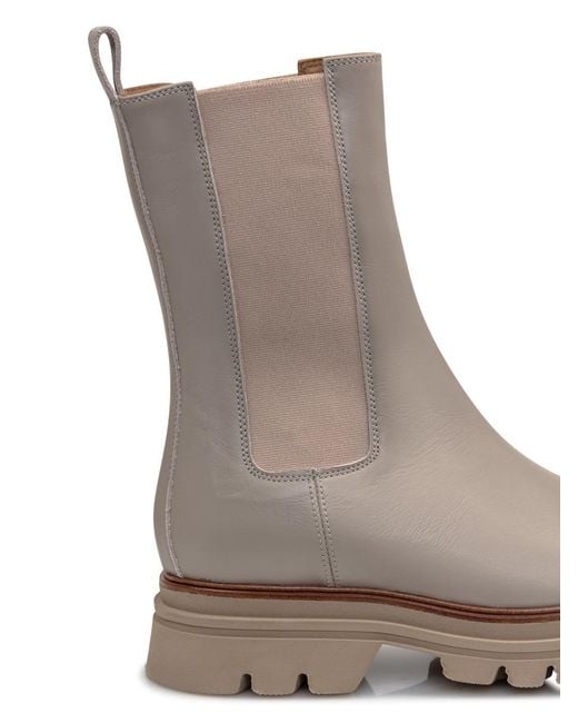 Ennequadro Brown Leather Boot