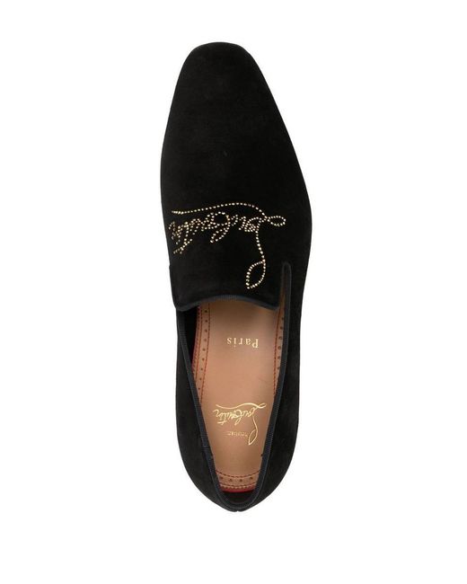 Christian Louboutin Flat Shoes Black for men