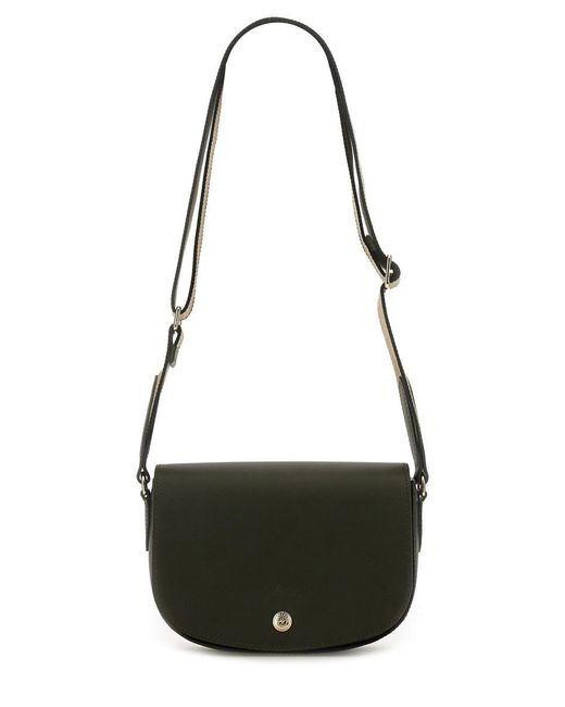 Longchamp Black Borsa A Tracolla "S Épure"