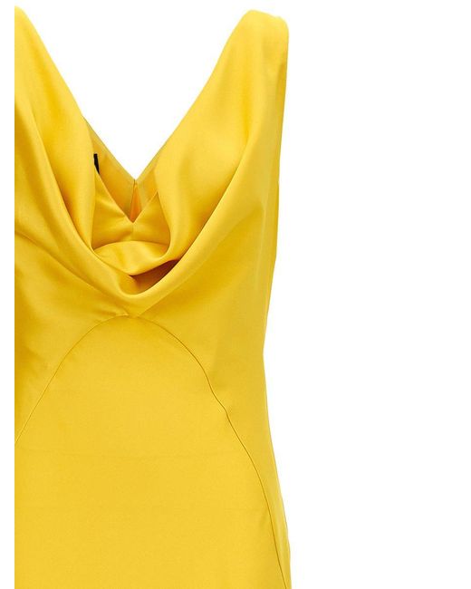 Pinko Yellow Arzigliano Dresses