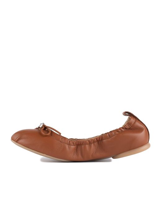 Hogan Brown H684 Ballerinas