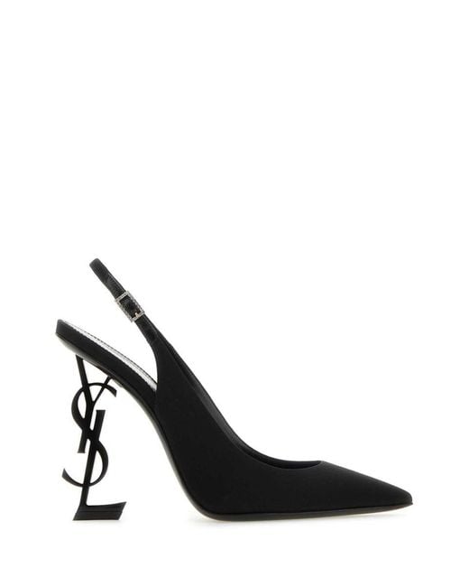 Saint Laurent Black Scarpe Con Tacco