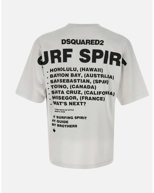 DSquared² Gray T-Shirts And Polos for men