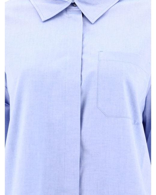 Max Mara Blue "sylvie" Shirt