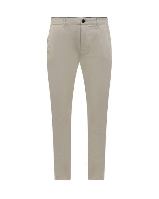 Department 5 Gray Department5 Prince Chinos for men