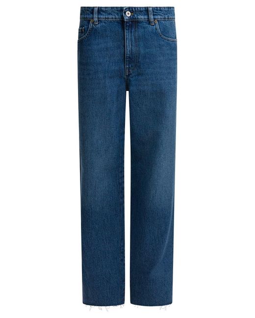 Miu Miu Blue Straight Leg Jeans