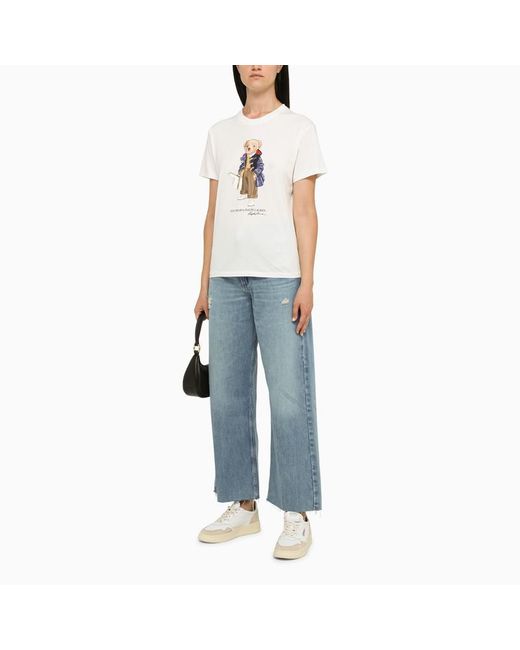 Polo Ralph Lauren Polo Bear Graphic print Cotton jersey T shirt in