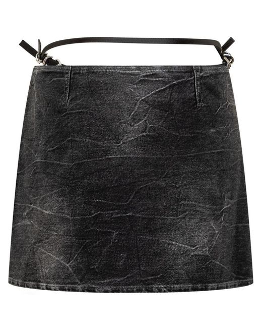 Givenchy Black Miniskirt