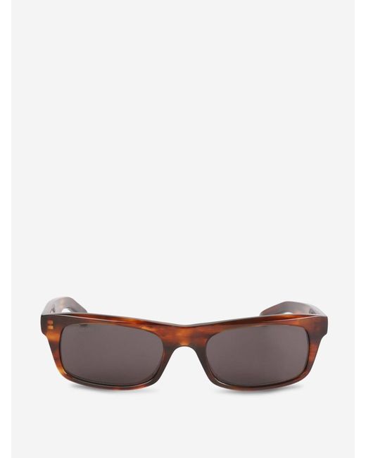 Balenciaga Multicolor Square Sunglasses for men