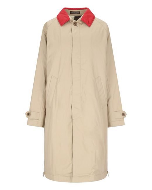 Undercover Natural X Fragment Design Cotton Trench Coat