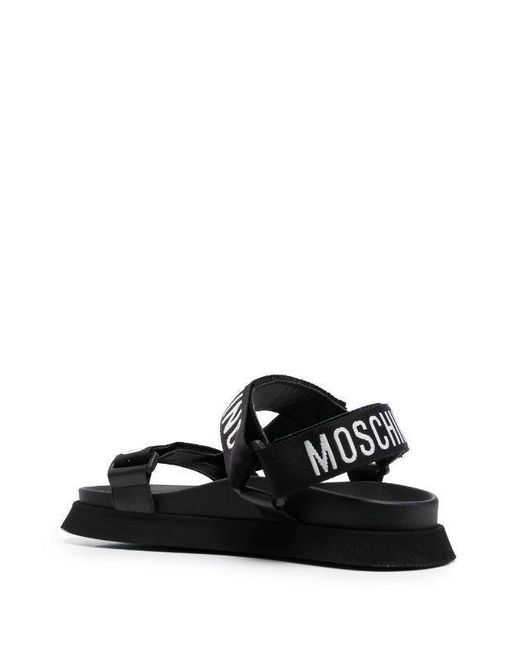 Moschino Couture Black Sandals