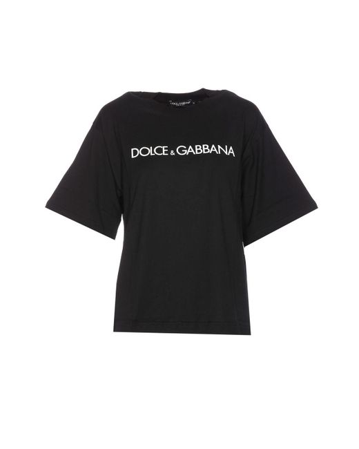 Dolce & Gabbana Black Logo T-shirt