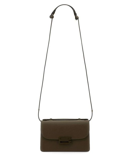 Victoria Beckham Brown Mini "Dorian" Bag