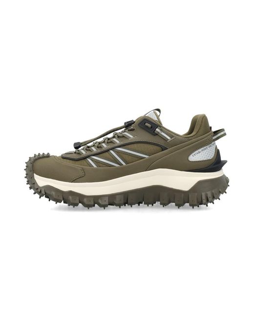 Moncler Gray Trailgrip Trainers for men