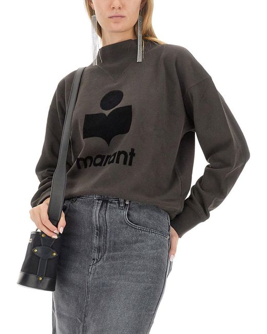 Isabel Marant Gray "Moby" Sweatshirt
