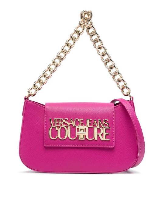 Totes bags Versace Jeans Couture - Logo handbag in pink - E1VWABL571879426
