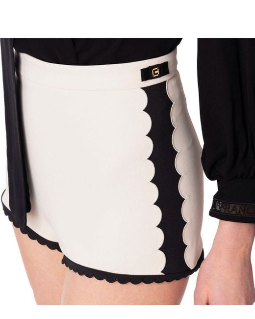 ショートパンツ Elisabetta Franchi Butter Shorts Elisabetta Franchi Butter Shorts in Neutrals | THE LIST