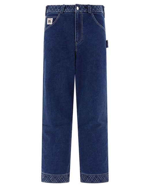 Bode Blue "Knolly Brook" Jeans for men