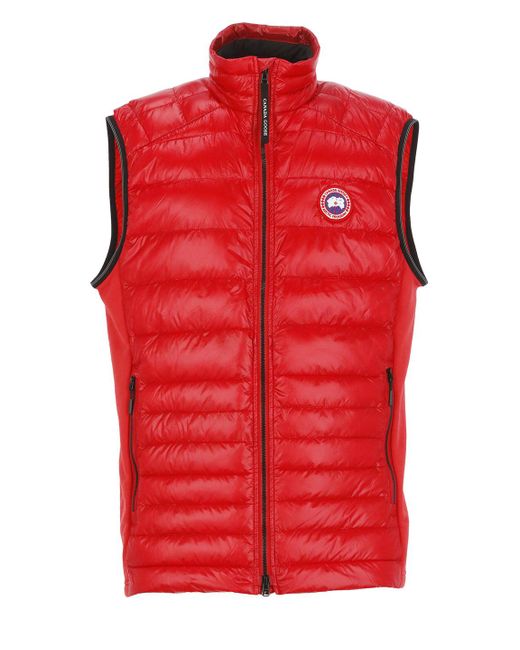 Canada Goose Goose Hybridge Lite Vest in Red for Men - Save 12% | Lyst