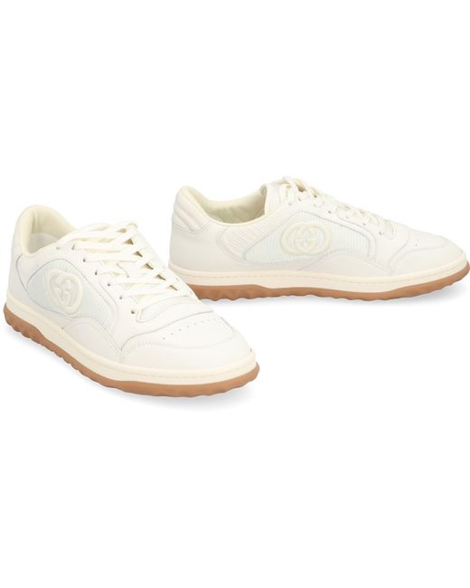 Gucci White Mac80 Low-top Sneakers for men