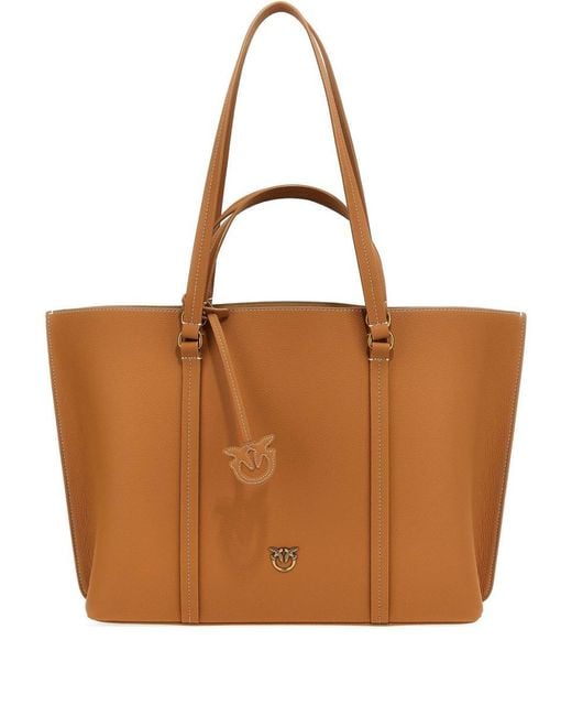 Pinko Brown Stylish And Versatile Handbag