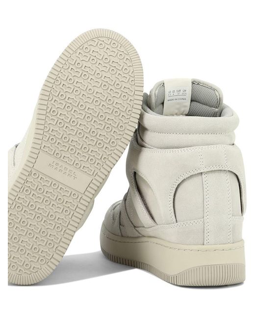 Isabel Marant Natural "Ellyn" Sneakers