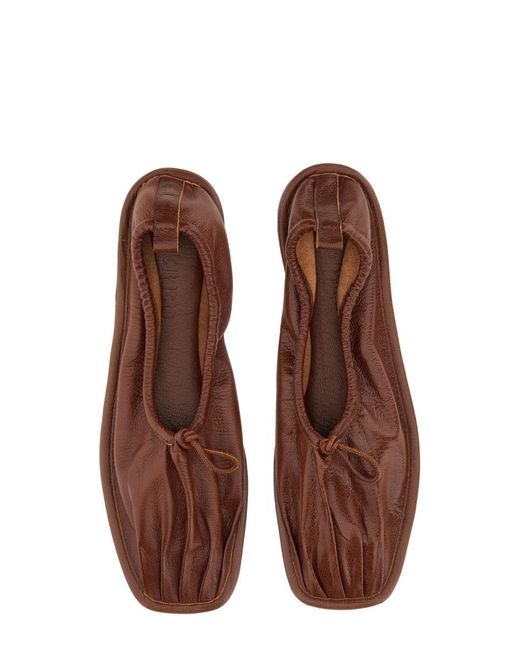 Hereu Brown Puntera" Supplement Dancer Flats
