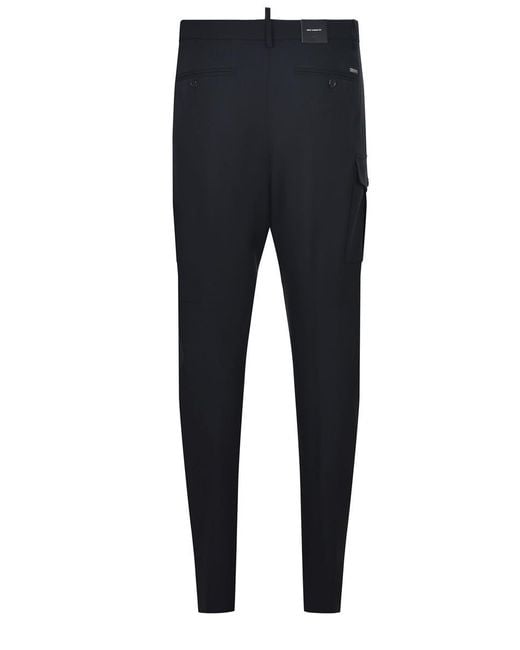 DSquared² Blue Trousers for men