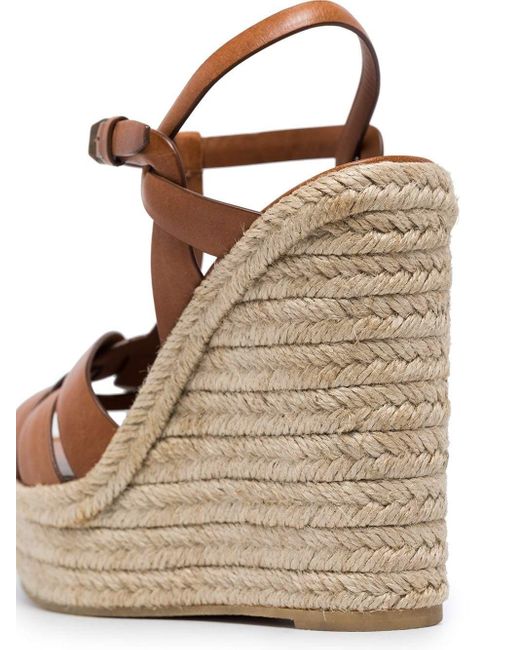 Tribute Espadrille Wedge Saint Laurent 2025