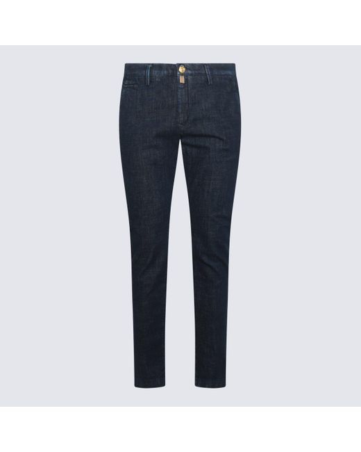 Jacob Cohen Blue Cotton Denim Jeans for men