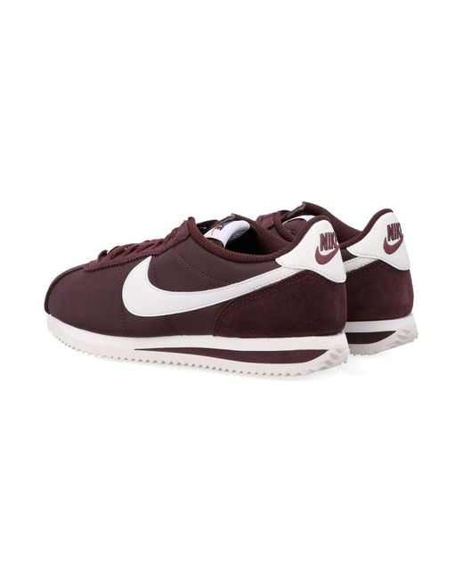 Nike Brown Cortez With Suede Inserts