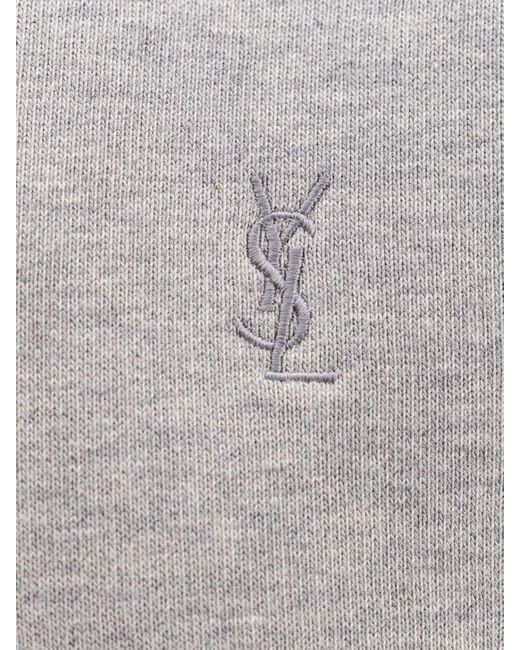 Saint Laurent Gray Sweatshirt