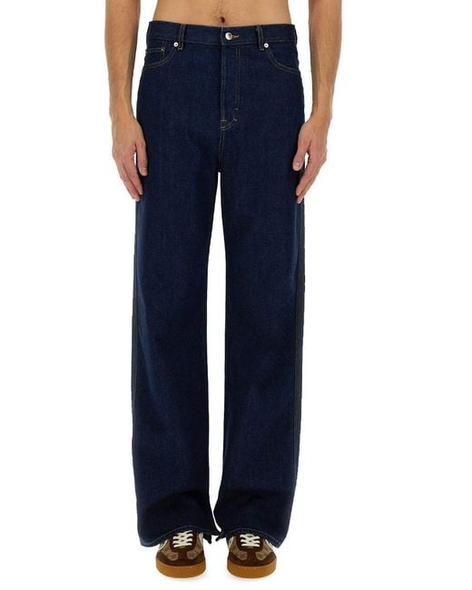 Gucci Blue Denim Pants for men