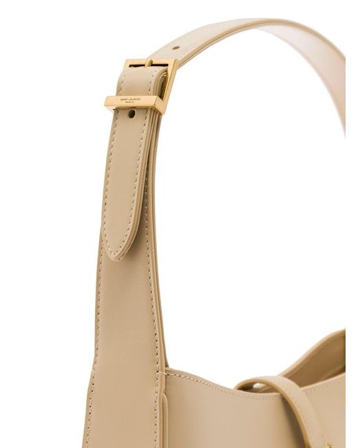 Shop Saint Laurent Charlie Medium Shoulder Bag in Smooth Leather