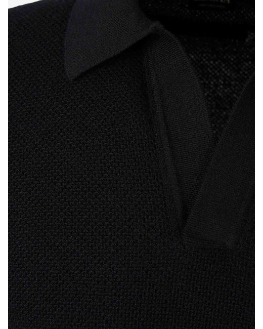 Zegna Black Luxury Sweater for men