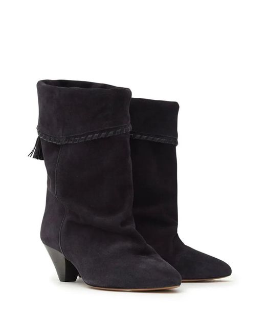 Isabel Marant Black Dalby Boots
