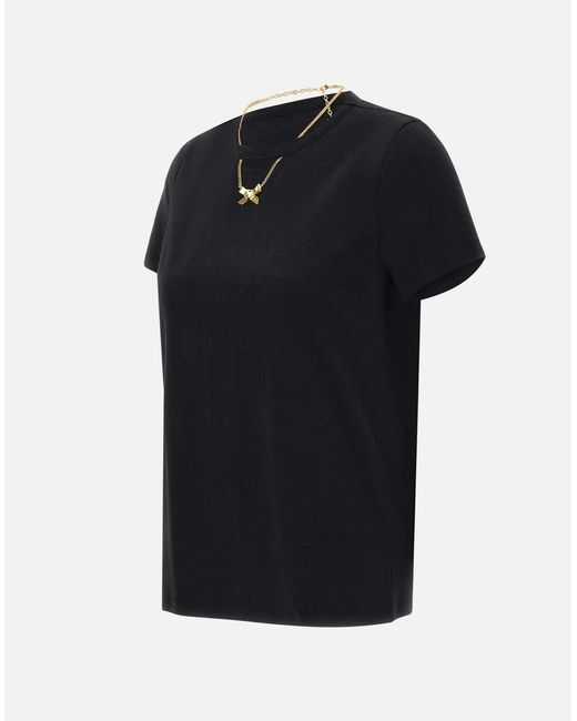 Elisabetta Franchi Black T-Shirts And Polos