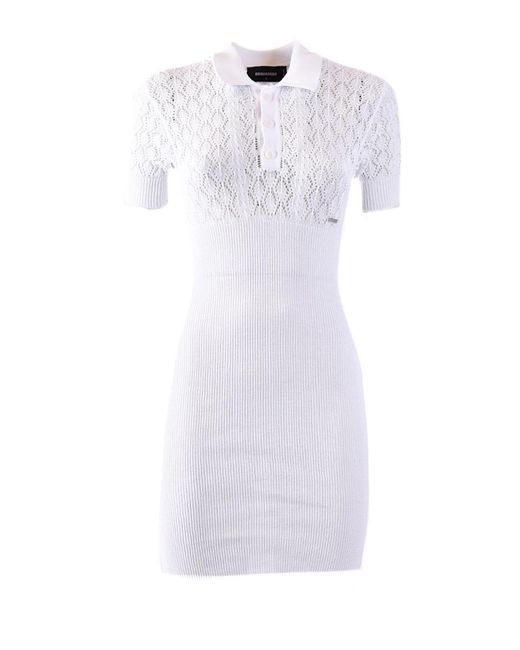 DSquared² White Dresses