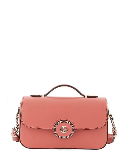 Gucci Pink Mini Petite Shoulder Bag Gg