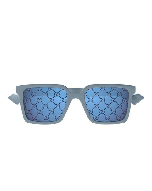 Gucci Sunglasses in Blue for Men | Lyst