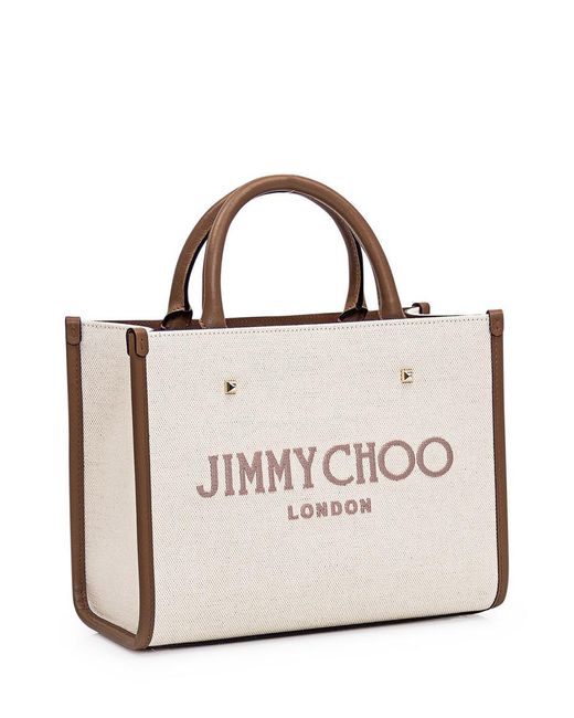 Jimmy Choo Pink Avenue S Tote Bag