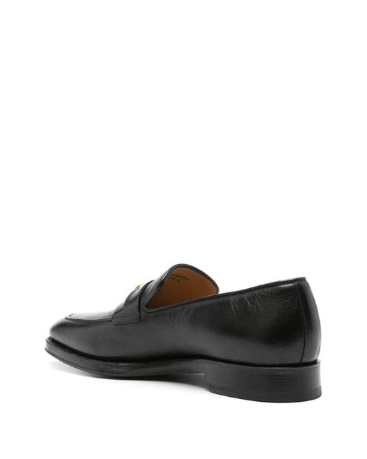 Bally Black Flat Shoes for men
