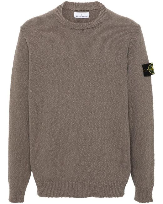 Stone Island Brown Sweater Clothing for men