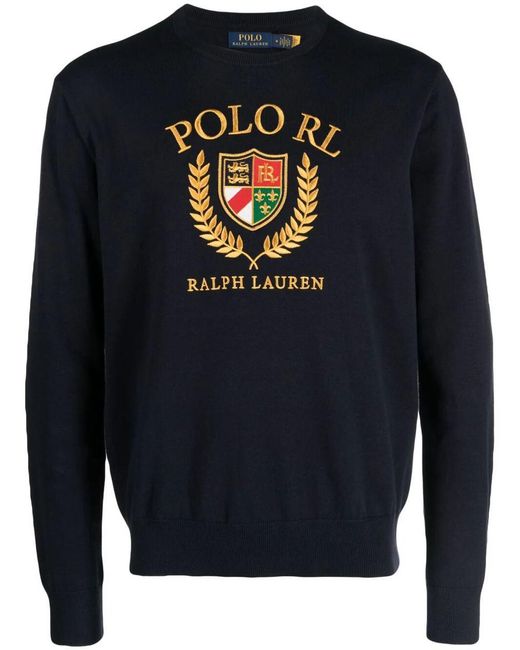 Polo Ralph Lauren Blue M Classic 7/15 Lsl-plo Clothing for men