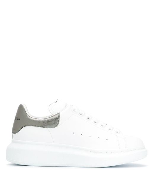 alexander mcqueen grey and white