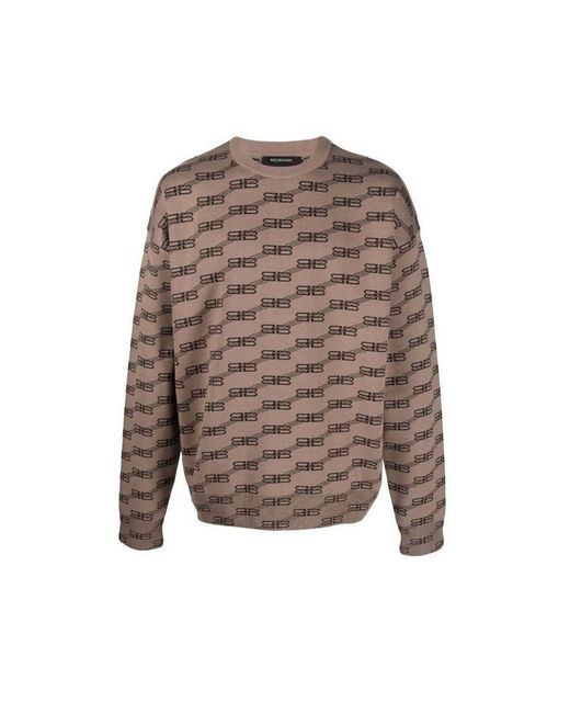 Balenciaga Sweater with logo  Mens Clothing  Vitkac