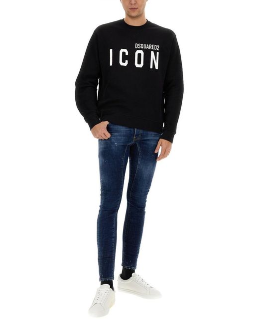 DSquared² Blue Perfect Clean Wash Tidy Biker Jeans 48 for men
