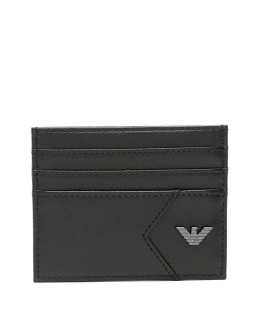 Emporio Armani Black Wallets for men