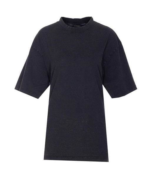 Balenciaga Blue T-Shirts And Polos